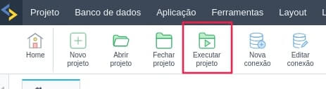 Executando projeto.